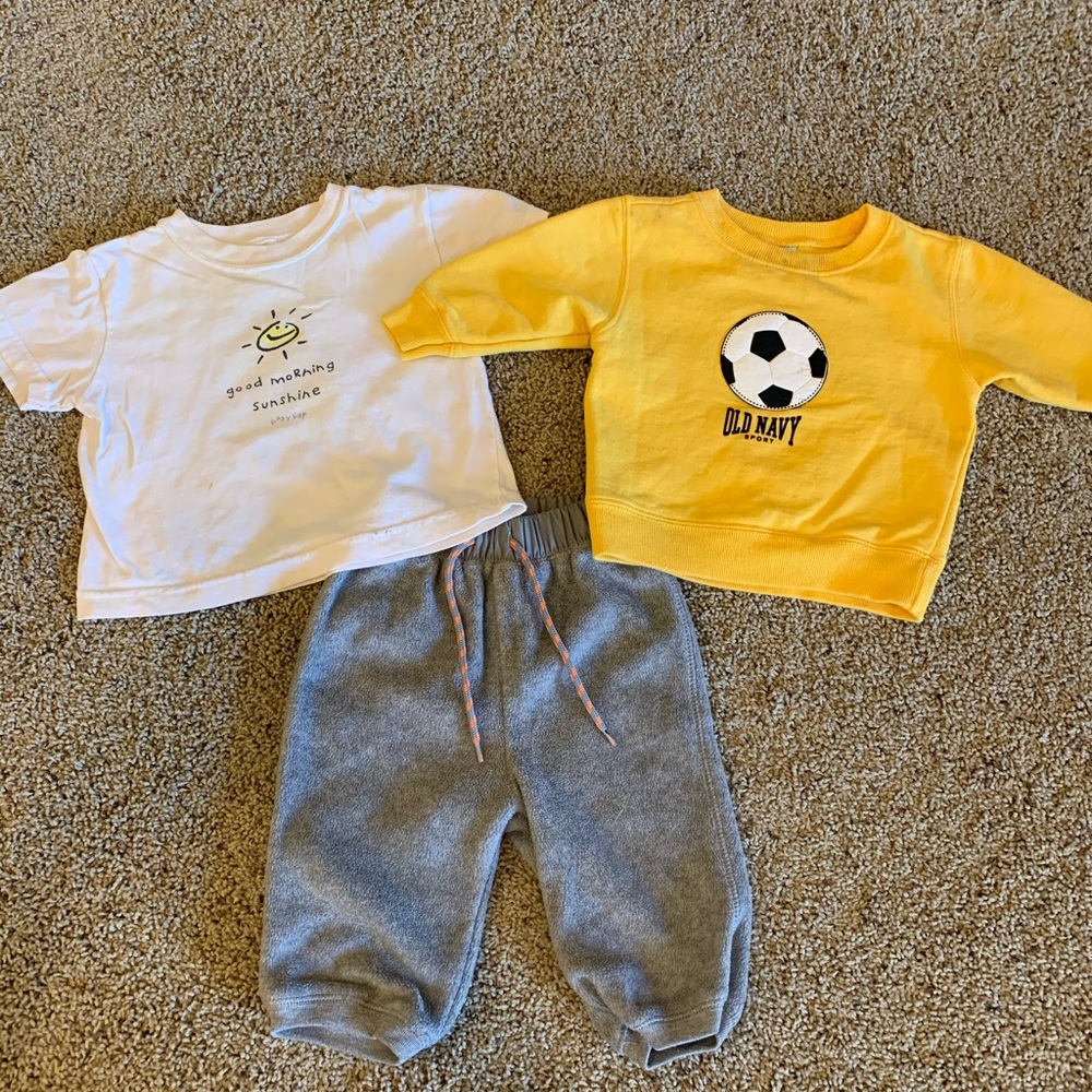 6-12 month baby boy clothes